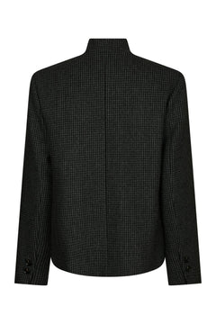 Paria Check Blazer - Dark Grey