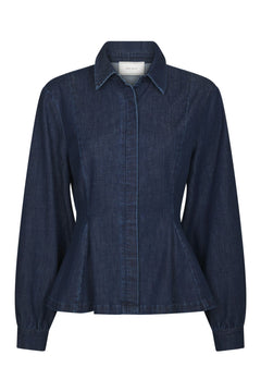 Melody Denim Shirt - Dark Blue