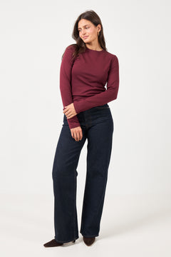 Andrea Longsleeve - Plum