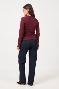 Andrea Longsleeve - Plum