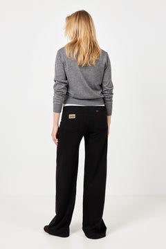 Lilja Merino Cardigan - Stone Grey