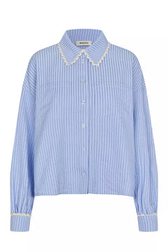 Danjamd Shirt - Blue White Stripe