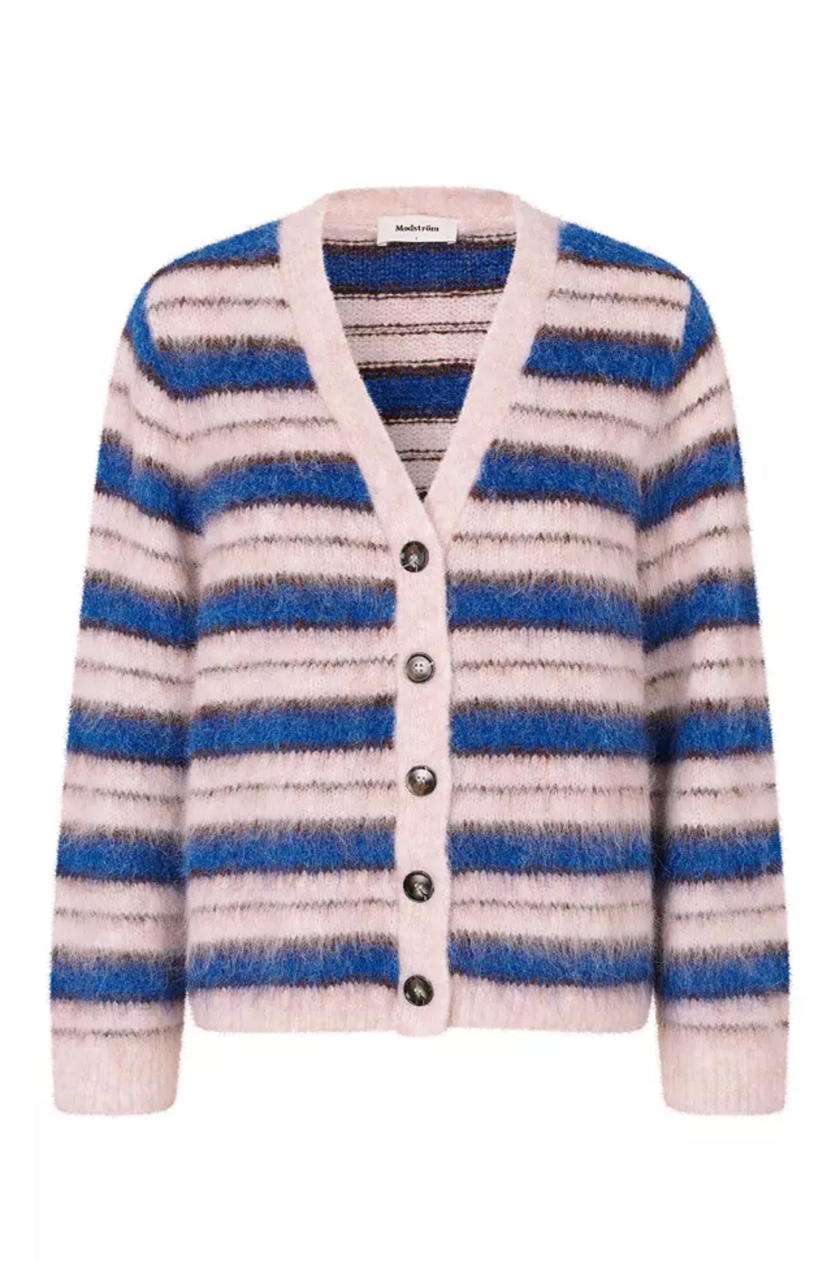Ditlevmd Cardigan - Cherry Stripe