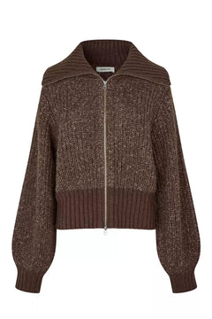 Dyvekemd Cardigan - Seal Brown