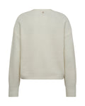 Thora V-Neck Knit Cardigan - Ecru