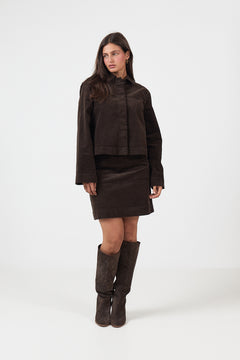 Runa Short Hw Corduroy Skirt - Delicioso