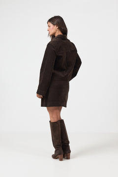 Runa Short Hw Corduroy Skirt - Delicioso