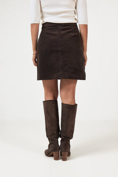 Runa Short Hw Corduroy Skirt - Delicioso