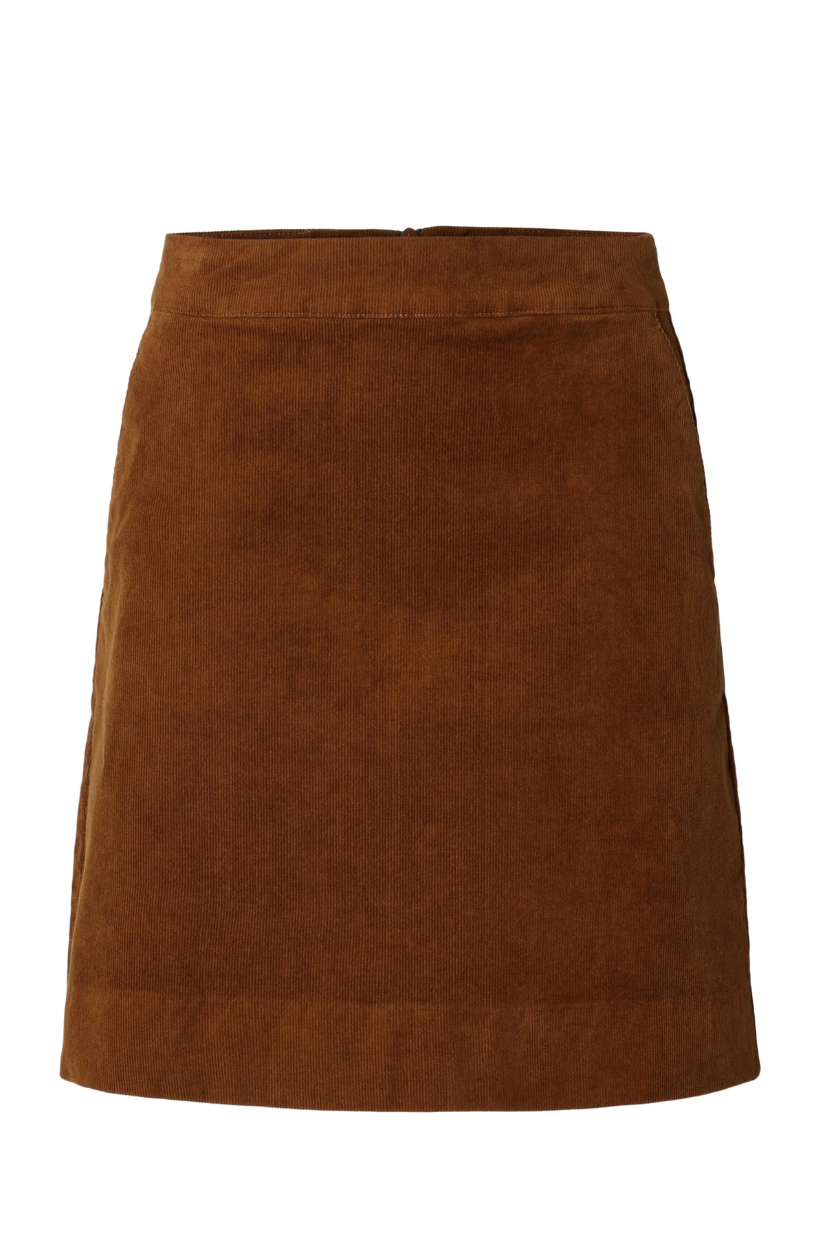 Runa Short Hw Corduroy Skirt - Monks Robe
