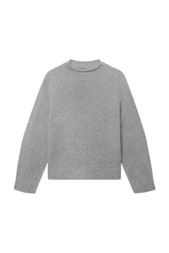 Sabrenda Funnel Neck 16535 - Grey Mel.