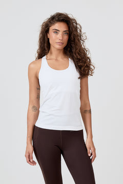 Racer Tank - Cream