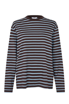 Enkulla Ls Stripe 5310 - Chocolate Blue Stripe
