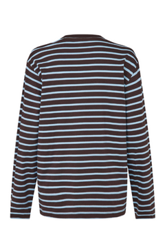 Enkulla Ls Stripe 5310 - Chocolate Blue Stripe