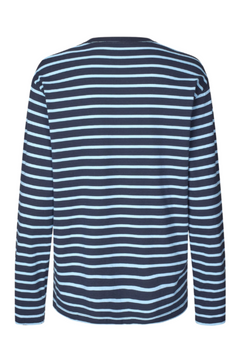 Enkulla Ls Stripe 5310 - Navy Powder Blue Stripe