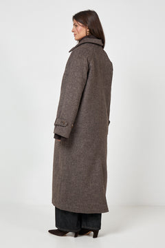 Enseneca Wool Jacket 7276 - Brown Mel