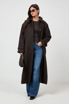 Enseneca Wool Jacket 7276 - Chocolate Torte