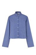 Enweb Ls Short Shirt 7354 - Classic Blue Check