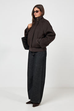 Ensigrid Wool Jacket 7276 - Chocolate Torte