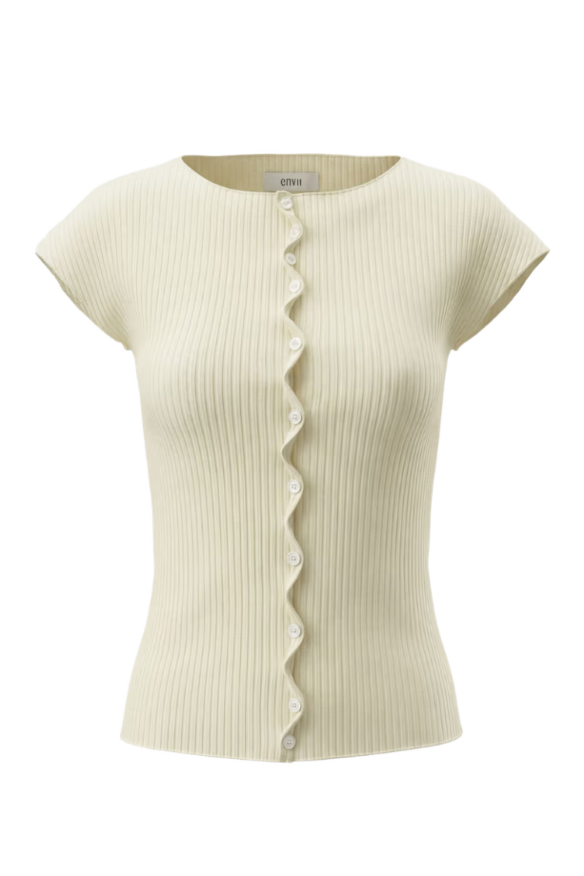 Enelin Sl Cardigan 7442 - Buttercream
