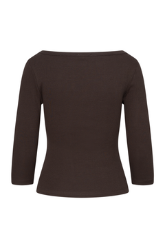 Enally Ls B-N Tee 5314 - Chocolate Torte