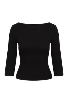 Enally Ls B-N Tee 5314 - Black
