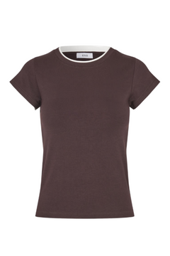 Enella O-N Top 7507 - Chocolate Gardenia