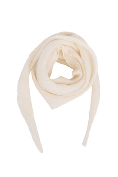 Misty Knit Scarf - Off White