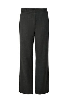Yasdaisy Mw Flared Pant - Dark Grey Melange