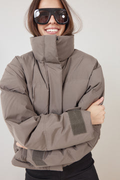 Steilia Ripstop Down Jkt - Taupe