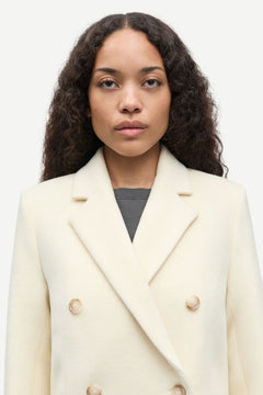 Falcon Coat - Clear Cream