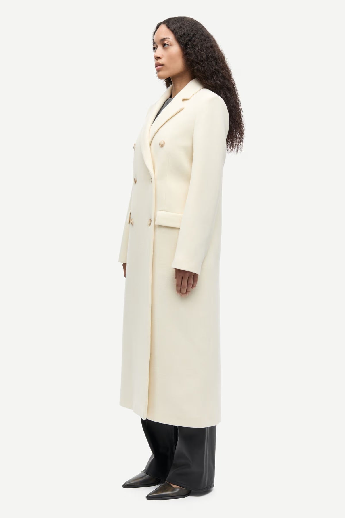 Falcon Coat - Clear Cream