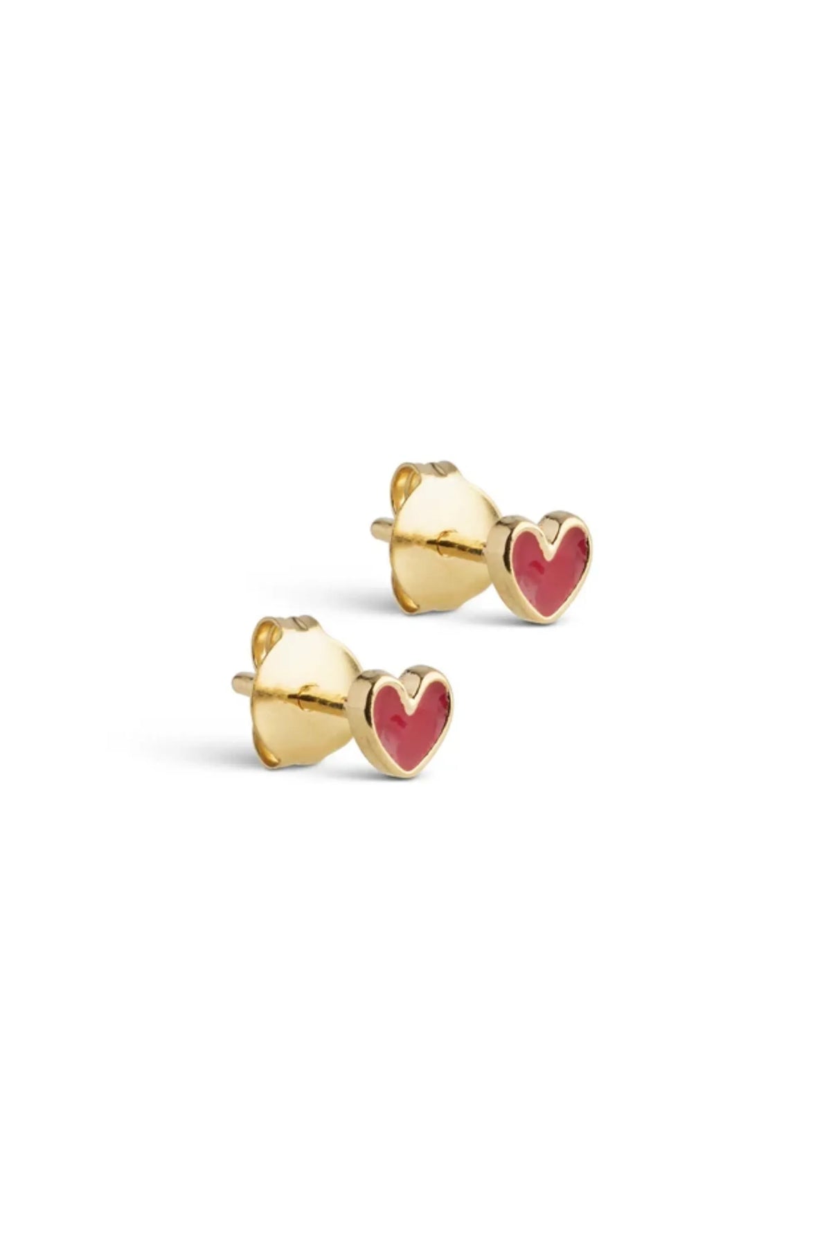 Amore Studs - Bordeaux