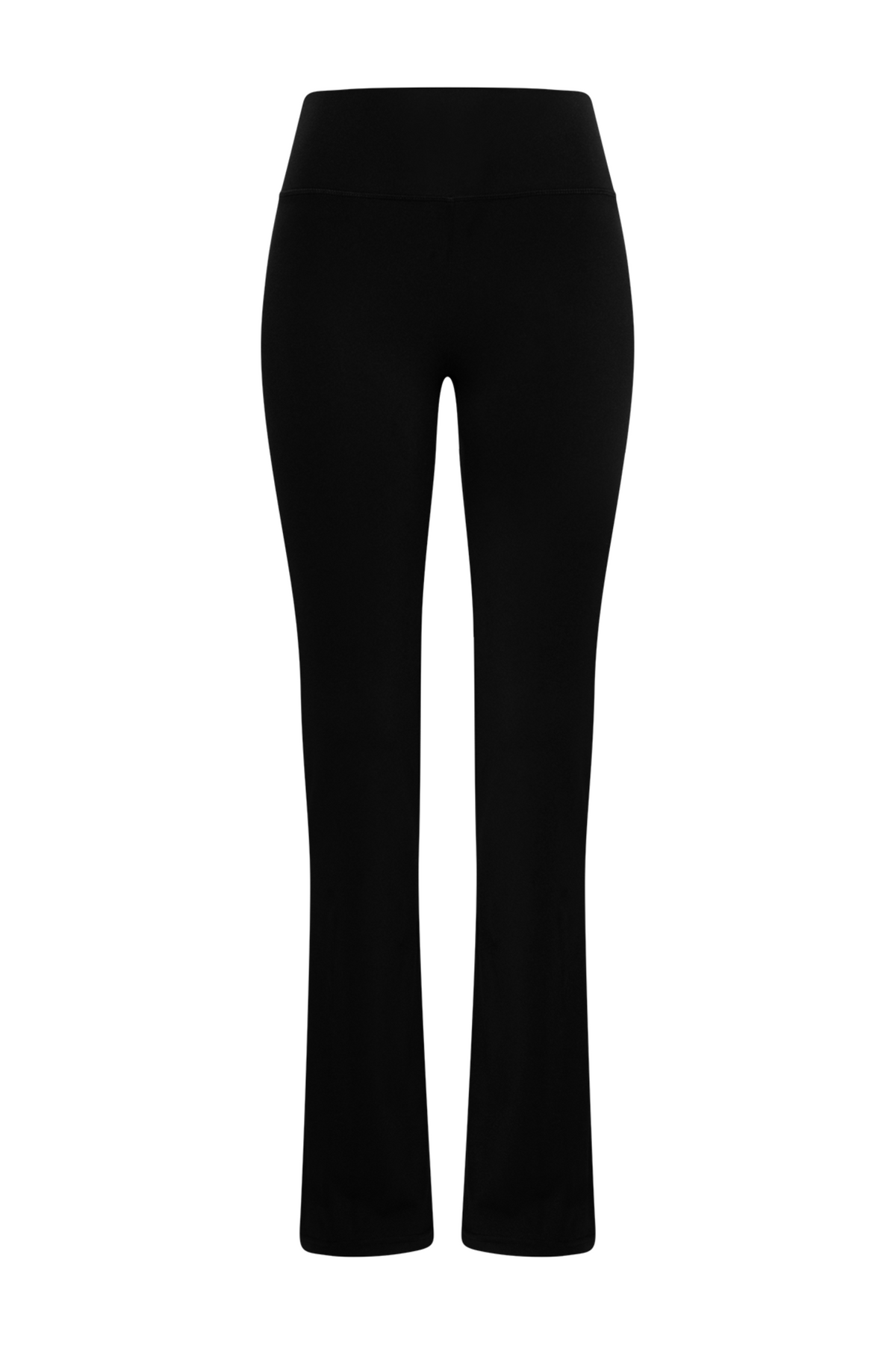 Bold Logo Flared Legging - Black