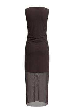 Ennicola Tank Long Dress 7386 - Chocolate Torte