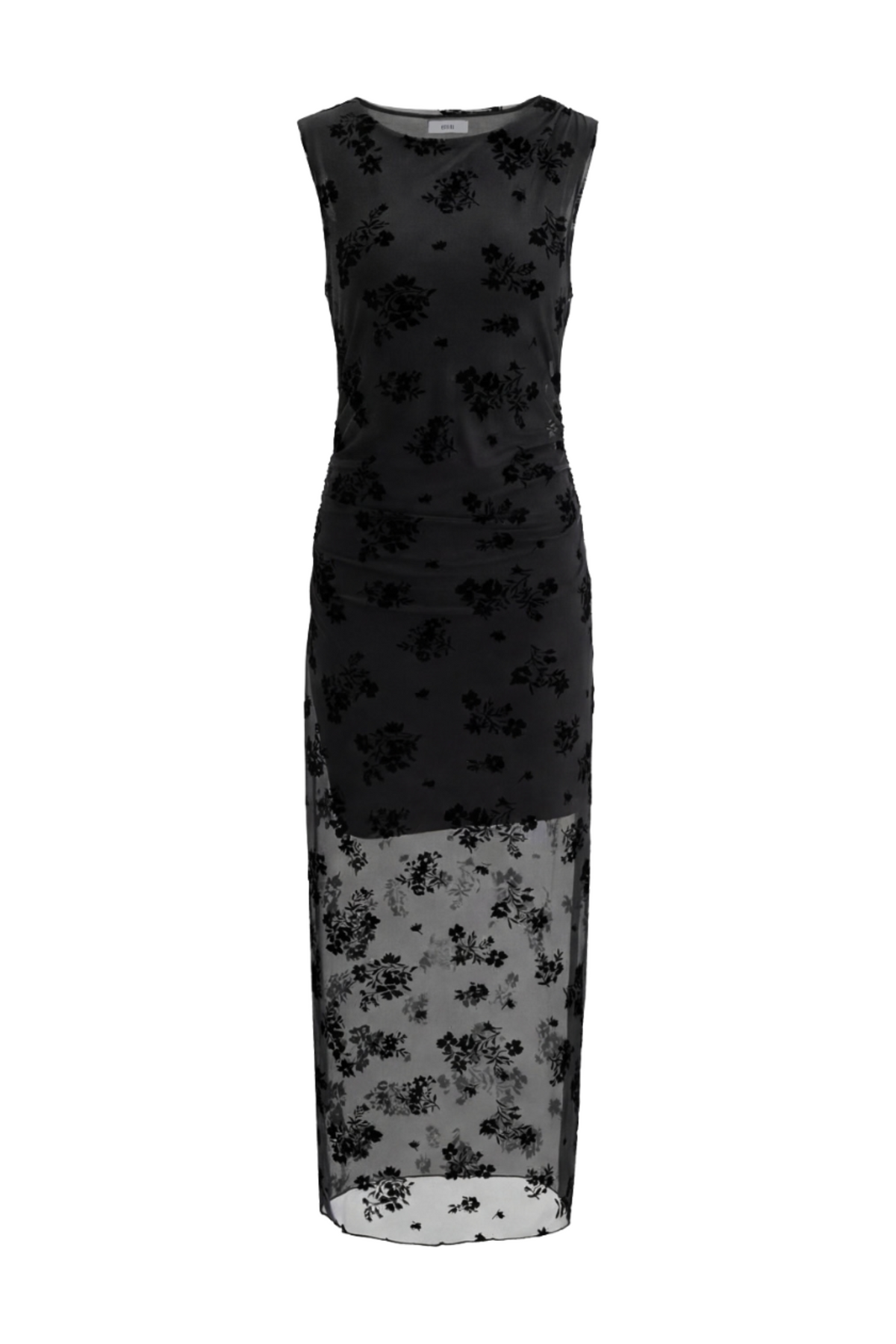Ennicola Tank Long Dress 7357 - Black
