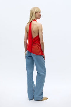 Enyarsi Tie Top 7349 - Fiery Red