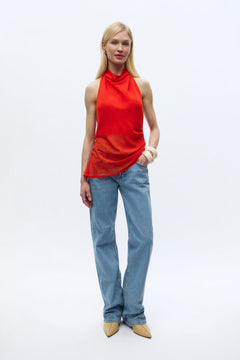 Enyarsi Tie Top 7349 - Fiery Red