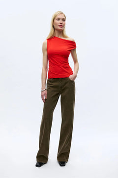 Enmarley Top 7047 - Fiery Red