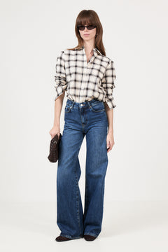 Yanapw Shirt - Dark Navy/mole Check