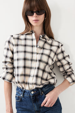Yanapw Shirt - Dark Navy/mole Check