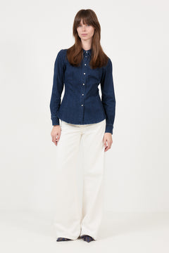Cherinapw Shirt - Dark Blue Denim