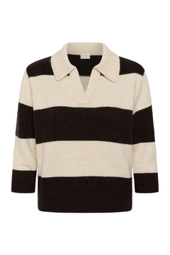 Charlottpw Pullover - Whitecap Gray/molé Stripe
