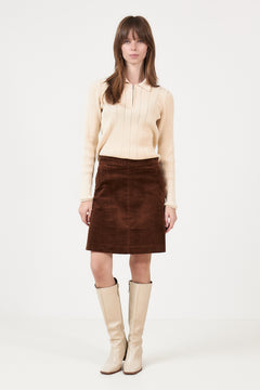 Lingspw Skirt - Downtown Brown
