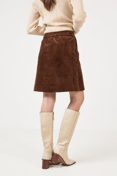 Lingspw Skirt - Downtown Brown