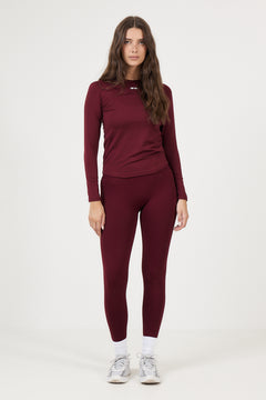 Soft Basic Long Sleeve - Merlot