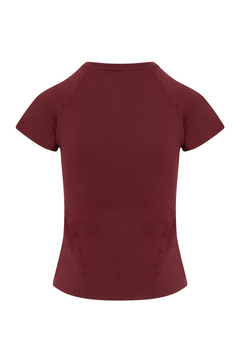 Soft Basic Short Sleeve - Merlot