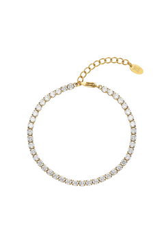 Tennis Bracelet X - Gold
