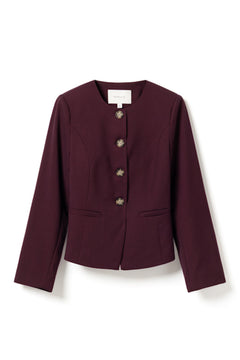 N-Kasaundra Ls Blazer - Winetasting