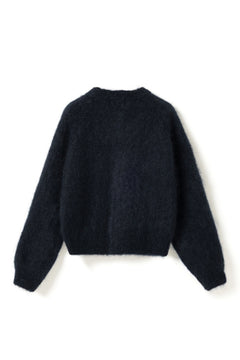 N-Latora Mohair Knit - Navy