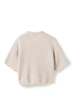 N-Kae Ss Knit Cardigan - Oyster